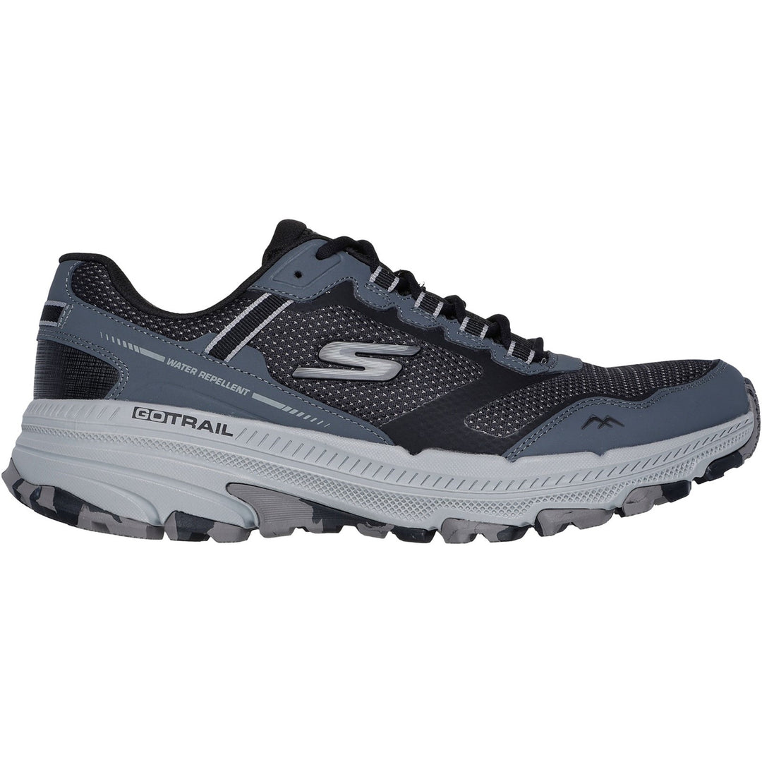 Men's Wide Fit Skechers 220754 Go Run Trail Altitude 2.0 Trainers in Olive/Black - Image 12