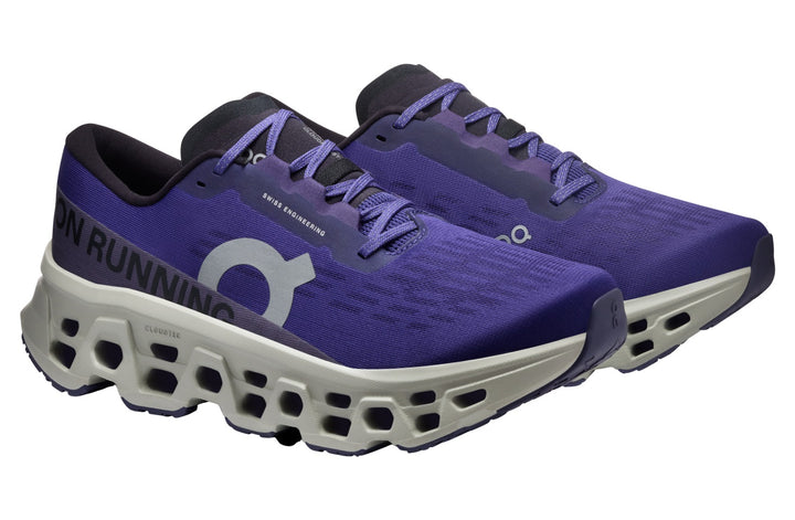 Mens Wide Fit On Cloudmonster 3 Trainers - Twilight White in Twilight White - Image 1