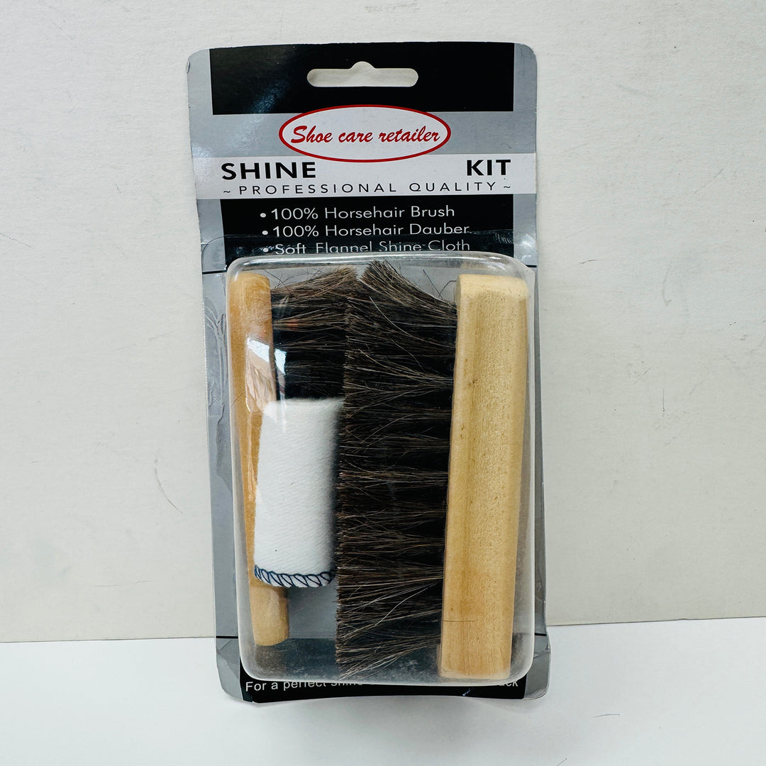 Wide Fit Shoe Shine Brush Kit in Default Title - Image 2