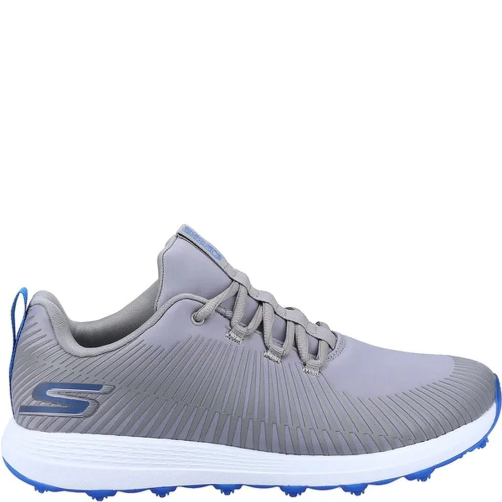 Men's Wide Fit Skechers 214021 Go Golf Max Sport Trainers in Black/Red - Image 8