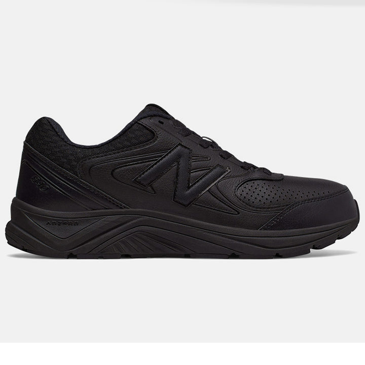 Men's Wide Fit New Balance MW840BK2 Walking Trainers in Black - Image 1