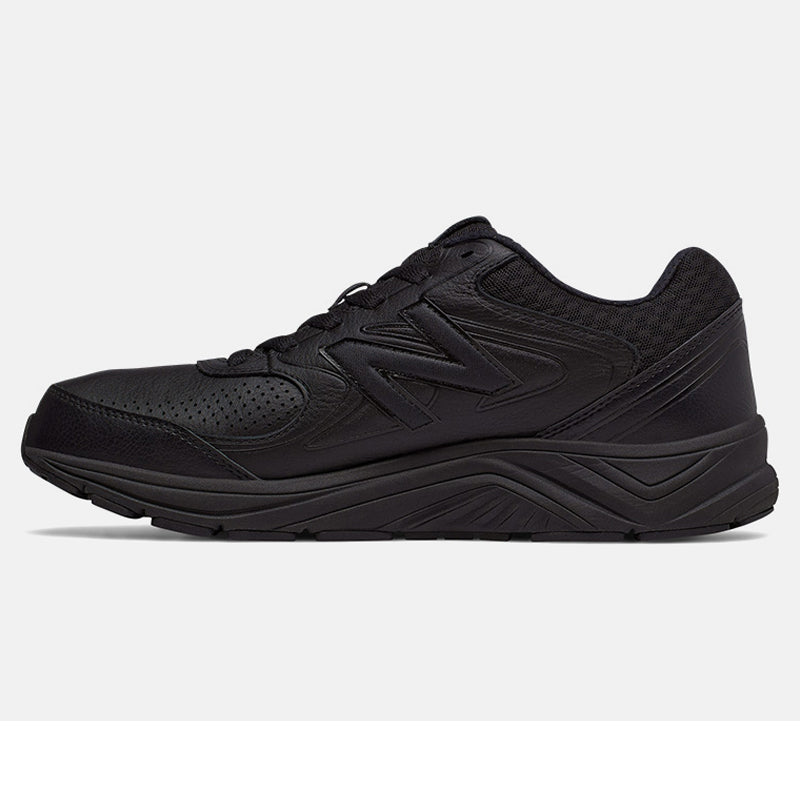 Men's Wide Fit New Balance MW840BK2 Walking Trainers in Black - Image 3