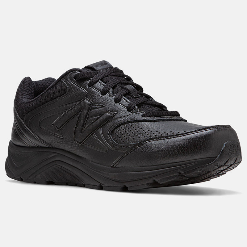 Men's Wide Fit New Balance MW840BK2 Walking Trainers in Black - Image 4