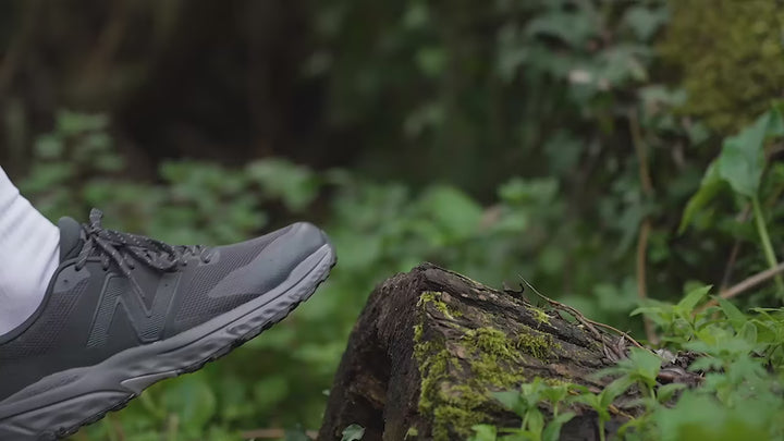 Women's Wide Fit New Balance MT510LB6 Running Trainers - Fresh Foam in Black/Grey - Image 1