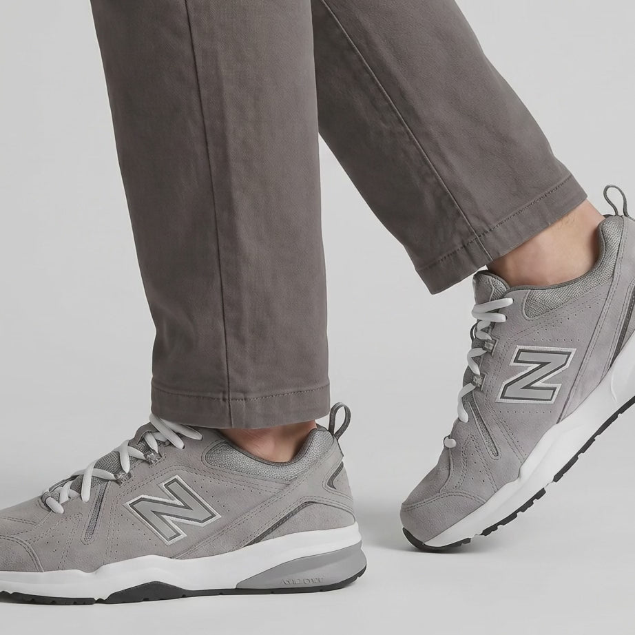 Mens Wide Fit New Balance MX608UG5 Walking & Running Trainers - ABZORB (New 624) in Grey - Image 3