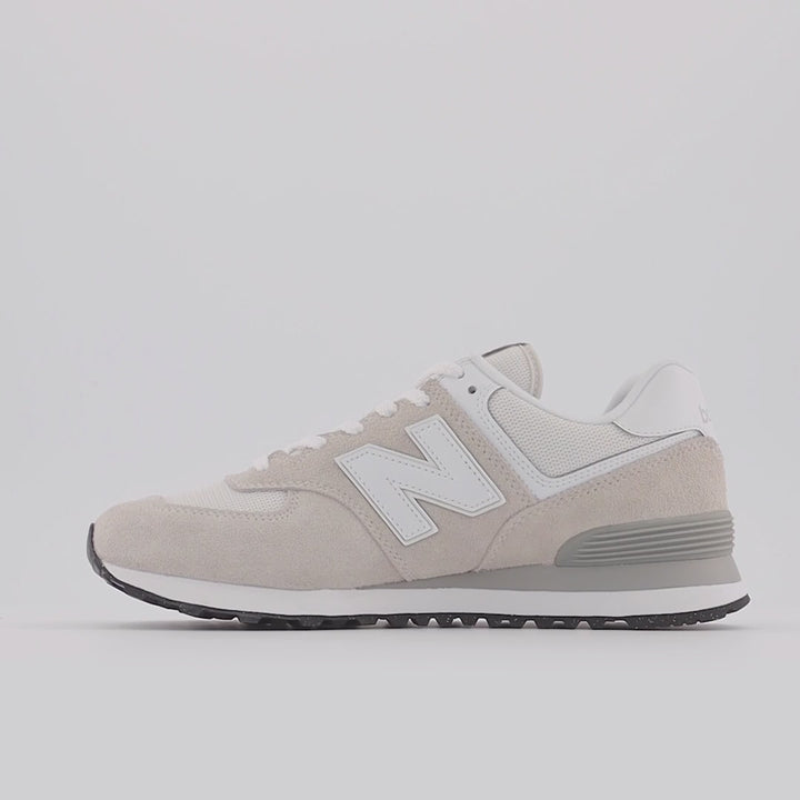 Men's Wide Fit New Balance ML574EVW Walking/Running Trainers - Exclusive - Nimbus Cloud/White ENCAP Width 4E