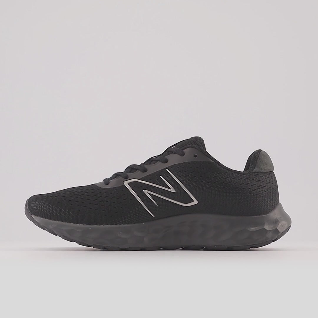 Men's Wide Fit New Balance M520LA8 Running Trainers in Black - Image 3