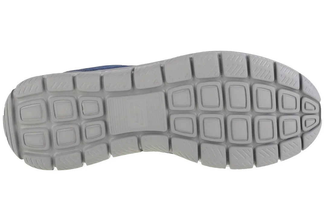 Men's Wide Fit Skechers 232399 Track-Ripkent Walking Trainers in Black/Charcoal - Image 15