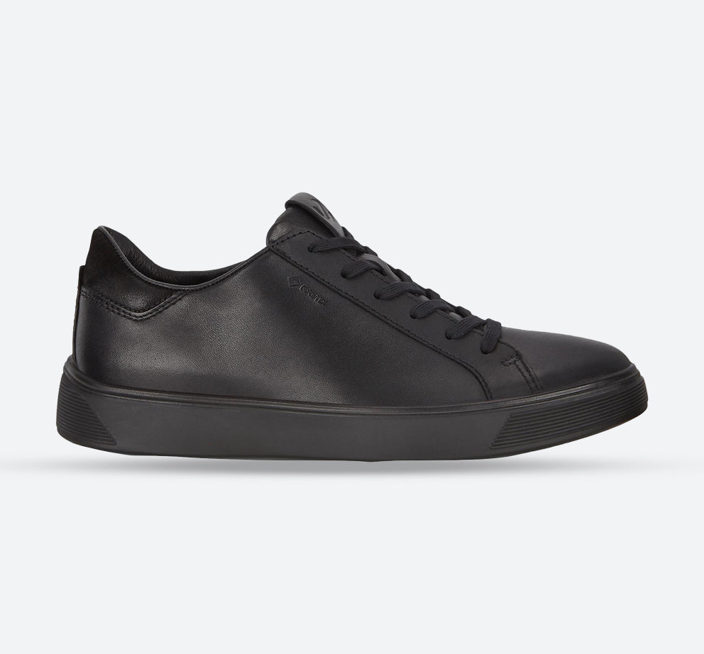 Men's Wide Fit ECCO Street Tray M GORE-TEX Shoes in Black - Image 1