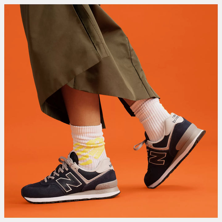 Women's Wide Fit New Balance ML574 Walking/Running Trainers - Exclusive ENCAP