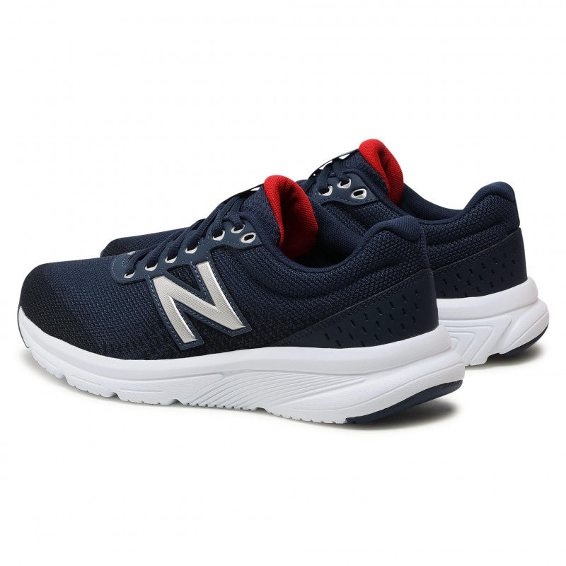 Womens Wide Fit New Balance M411LN2 Walking and Running Trainers in Navy - Image 6