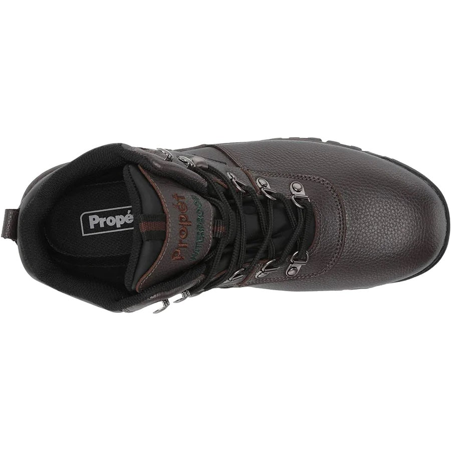 Men's Wide Fit Propet MBU002L Shield Walker Hiking Boots in Black - Image 12