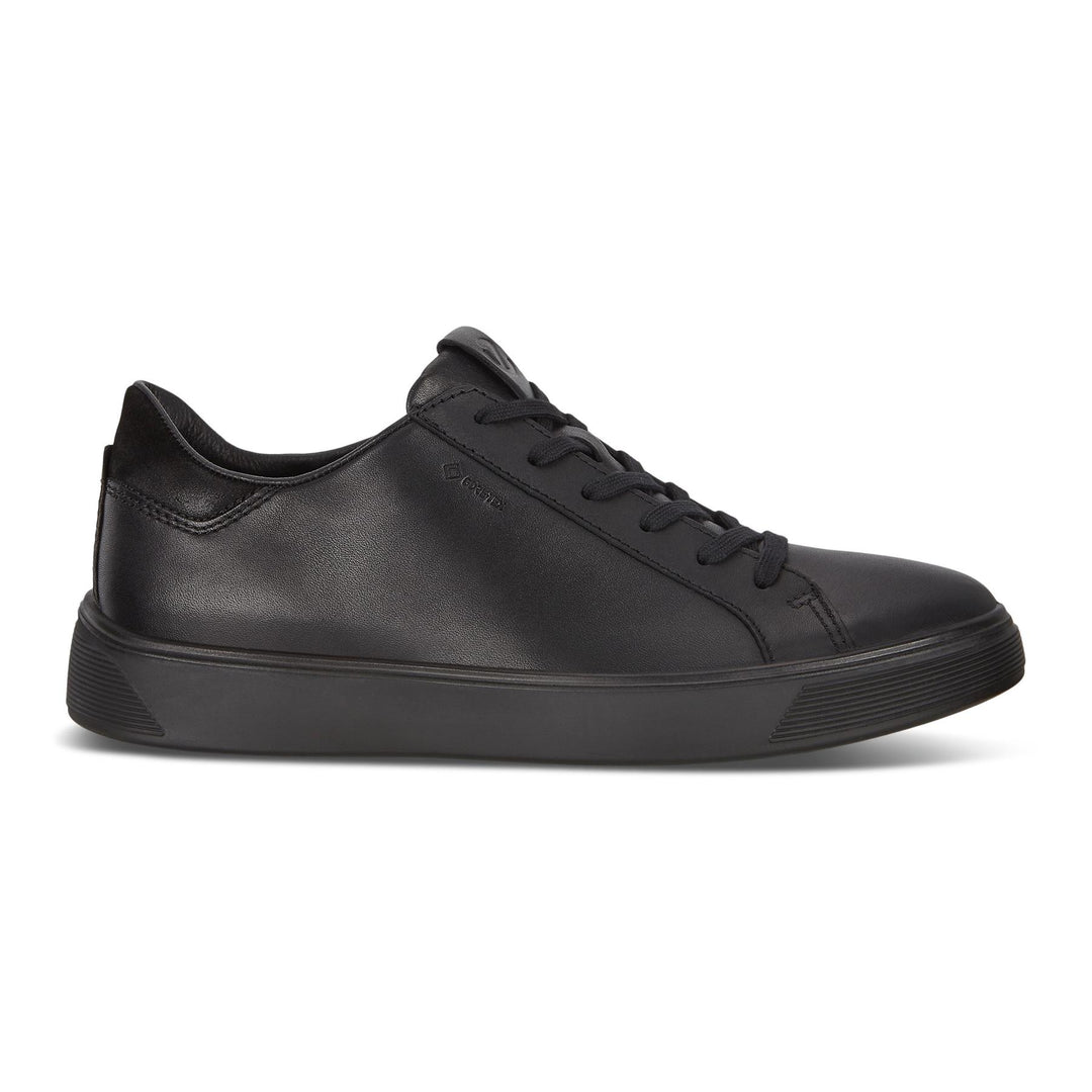 Men's Wide Fit ECCO Street Tray M GORE-TEX Shoes in Black - Image 2