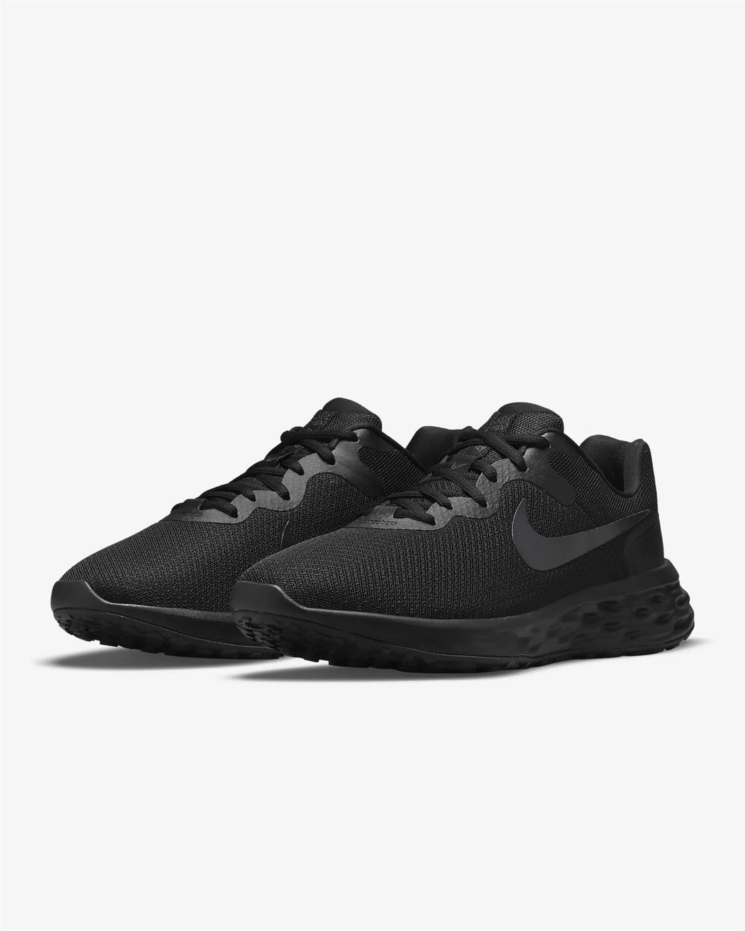 Women's Wide Fit Nike DD8475-001 Revolution 6 Running Trainers in Black/Dark Smoke Grey - Image 5