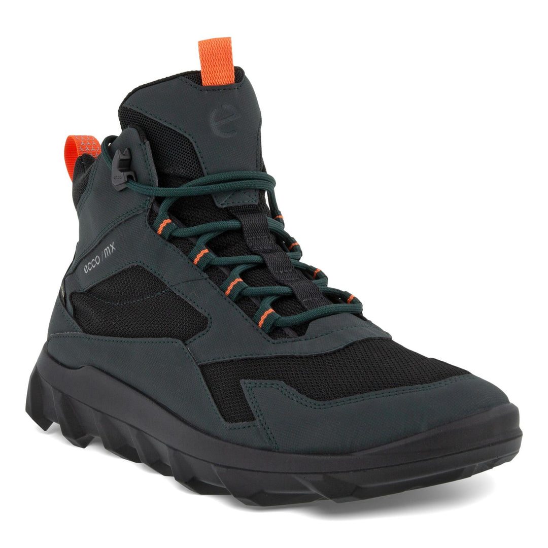 Men's Wide Fit ECCO Mx M Mid Gtx GORE TEX Boots in Black - Image 11