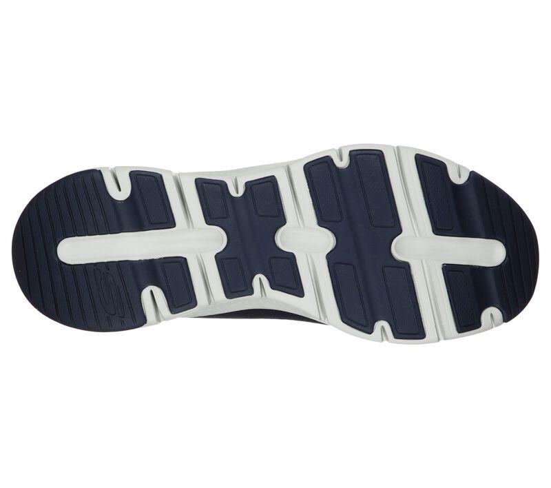 Mens Wide Fit Skechers 232040 Arch Fit Walking Trainers in Black - Image 14