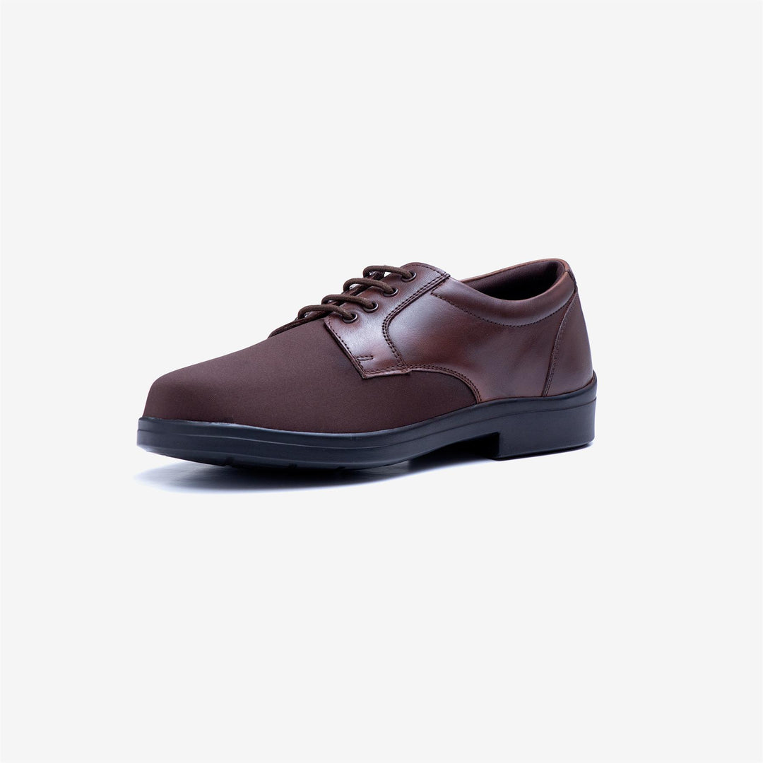Mens Wide Fit Tredd Well Ryan Lace Up Shoes in Black - Image 16