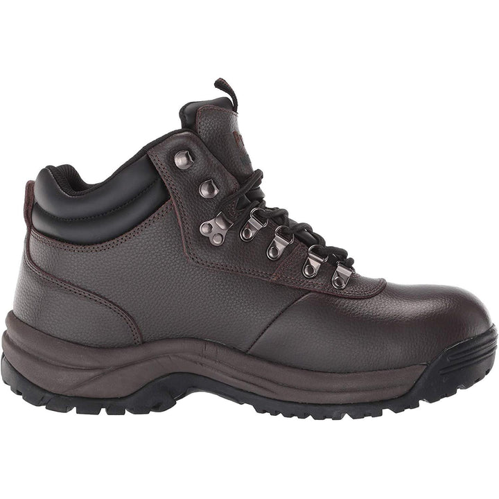 Mens Wide Fit Propet M3188BRO Cliff Walker Boots in Bronco&Brown - Image 1