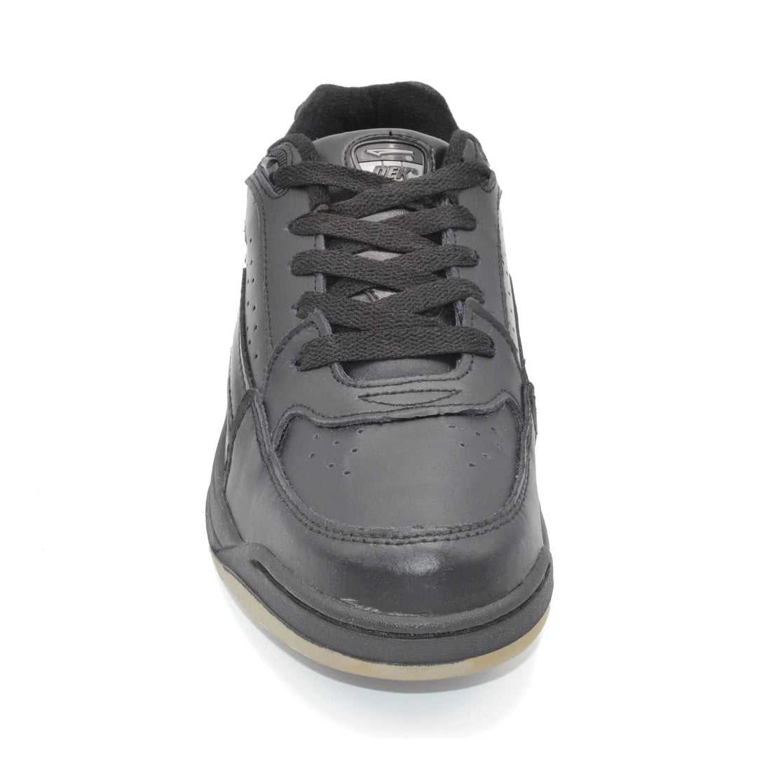 Mens Wide Fit Dek Orlance 187AY Trainers in Black - Image 5