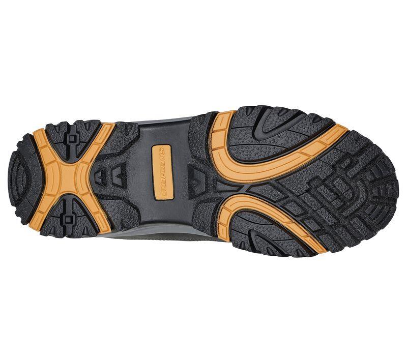 Men's Relaxed Fit Skechers 204642 Relment Daggett Hiking Boots in Chocolate - Image 13
