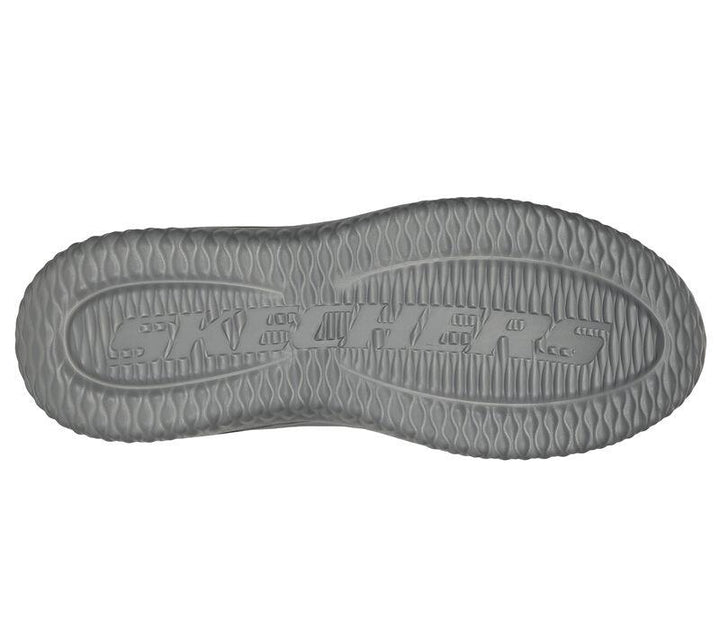 Men's Wide Fit Skechers 210238 Delson 3.0 Cicada Walking Trainers in Black/Gray - Image 1