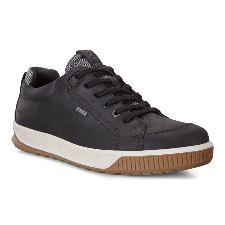 Men's Wide Fit ECCO Byway Tred GORE-TEX Shoes in Black - Image 1