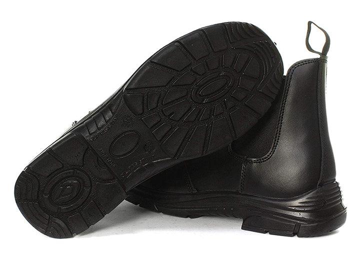 Mens Wide Fit Grafters M9502A Safety Boots in Black - Image 4