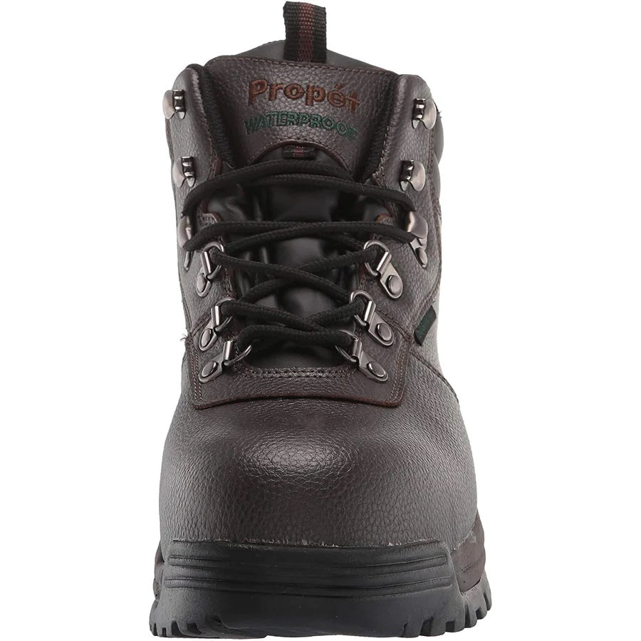 Men's Wide Fit Propet MBU002L Shield Walker Hiking Boots in Black - Image 10