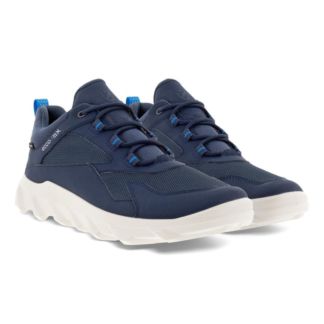 Men's Wide Fit ECCO Mx M Low Gtx GORE-TEX Trainers in Black/Black - Image 12