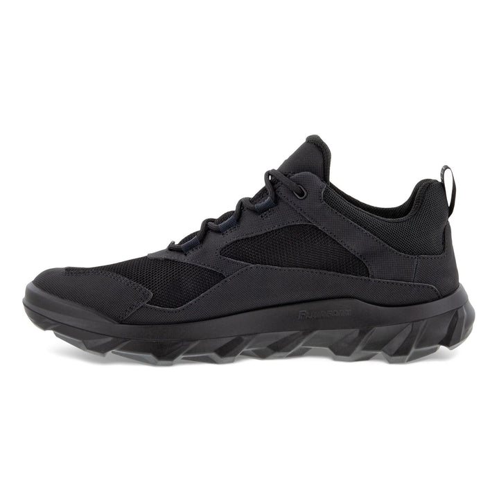 Men's Wide Fit ECCO Mx M Low Gtx GORE-TEX Trainers in Black/Black - Image 1