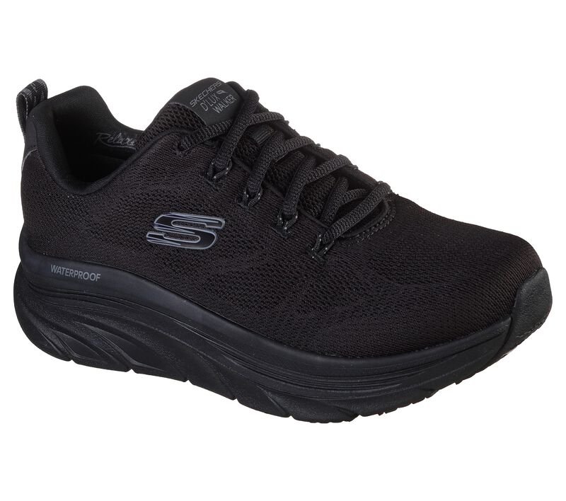 Women's Wide Fit Skechers 149810 Get Oasis D'lux Walking Trainers in Navy/Lavender - Image 9