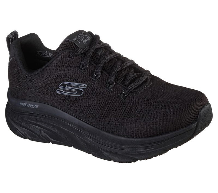 Women's Wide Fit Skechers 149810 Get Oasis D'lux Walking Trainers in Navy/Lavender - Image 1