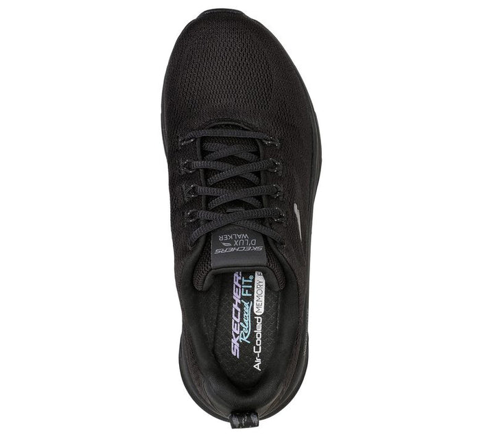 Women's Wide Fit Skechers 149810 Get Oasis D'lux Walking Trainers in Navy/Lavender - Image 1
