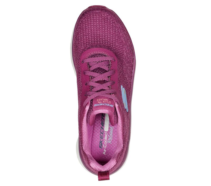 Women's Wide Fit Skechers 149815 Daily Beauty D'lux Vegan Walker Trainers in Black - Image 17