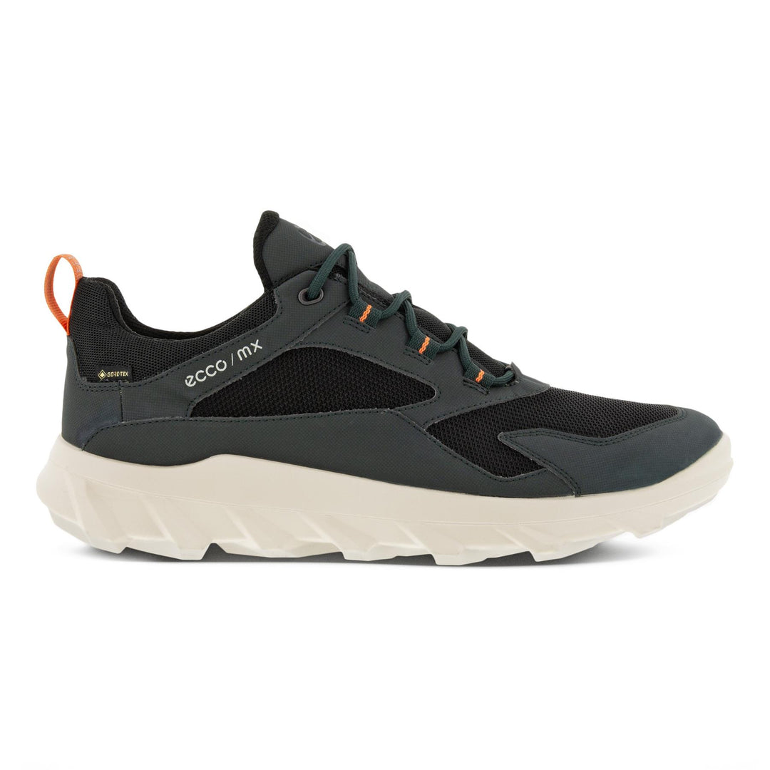 Men's Wide Fit ECCO Mx M Low Gtx GORE-TEX Trainers in Black/Black - Image 6