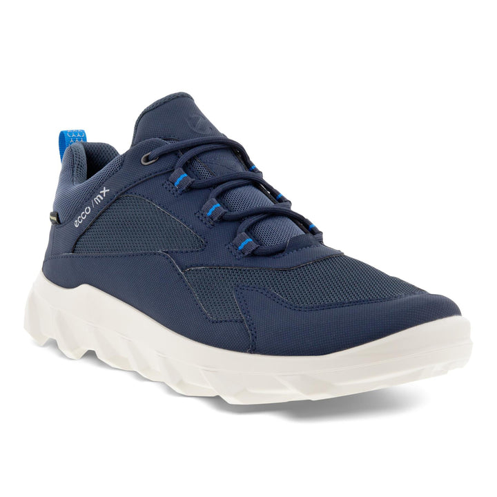 Men's Wide Fit ECCO Mx M Low Gtx GORE-TEX Trainers in Black/Black - Image 1