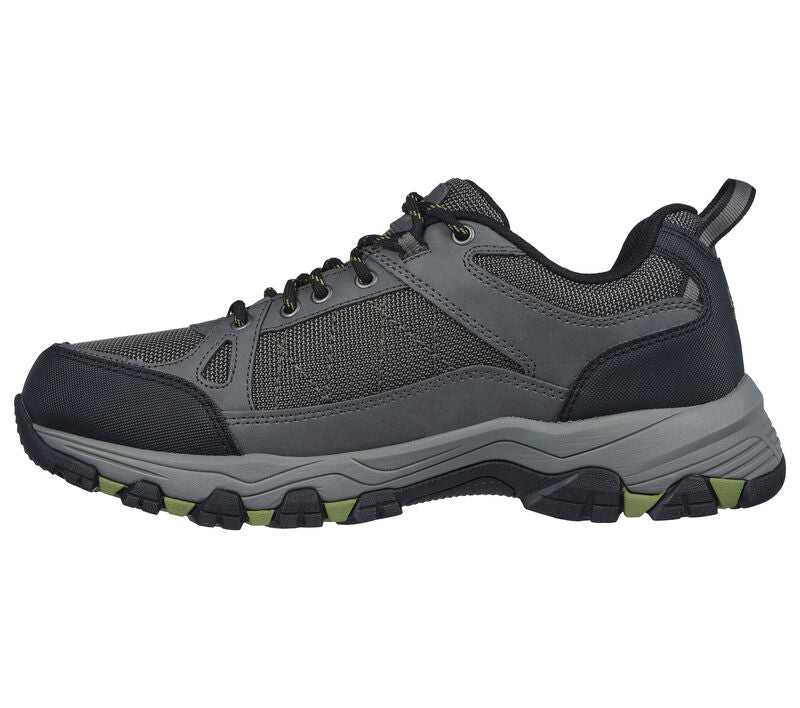 Men's Relaxed Fit Skechers Selmen Cormack - 204427 Hiking Trainers - Charcoal in Charcoal - Image 4
