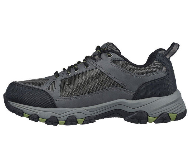 Men's Relaxed Fit Skechers Selmen Cormack - 204427 Hiking Trainers - Charcoal in Charcoal - Image 1