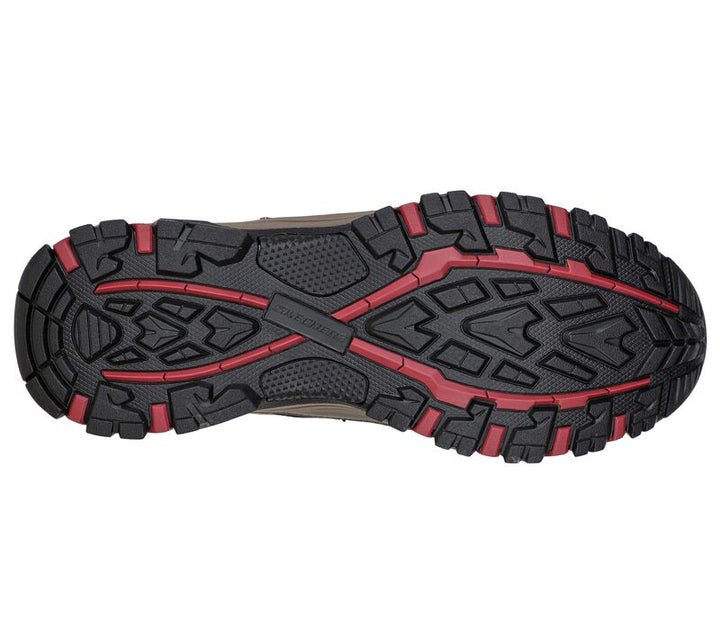 Men's Relaxed Fit Skechers Selmen Cormack - 204427 Hiking Trainers in Charcoal - Image 1