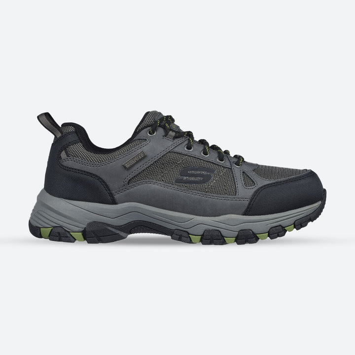Men's Relaxed Fit Skechers Selmen Cormack - 204427 Hiking Trainers - Charcoal in Charcoal - Image 1