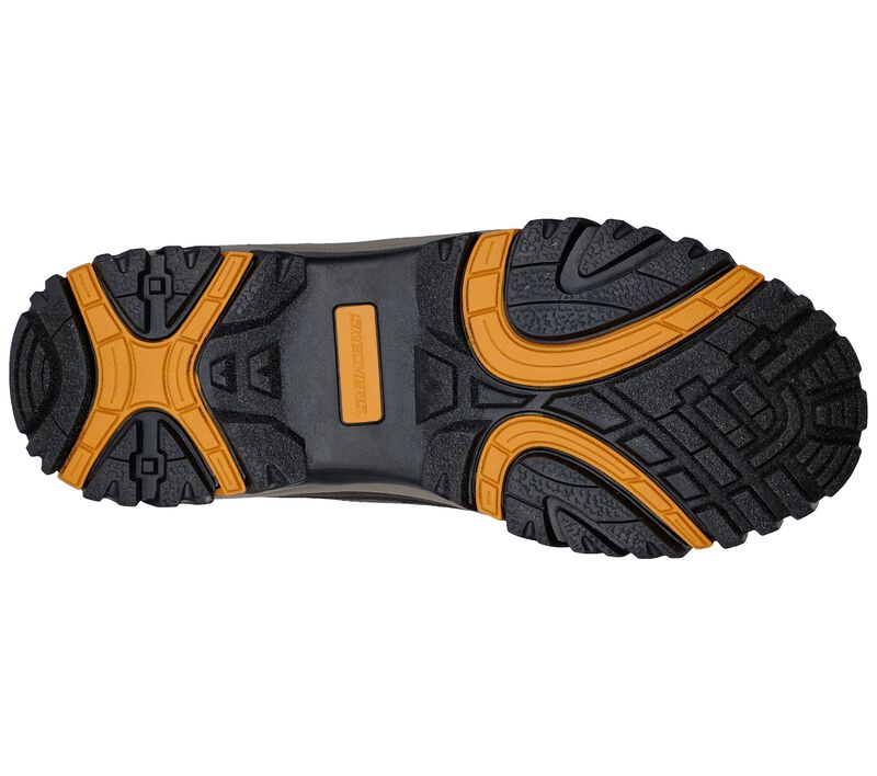 Men's Relaxed Fit Skechers 204642 Relment Daggett Hiking Boots in Chocolate - Image 7