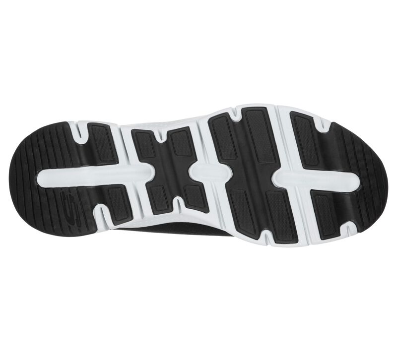 Mens Wide Fit Skechers 232040 Arch Fit Walking Trainers in Black - Image 21