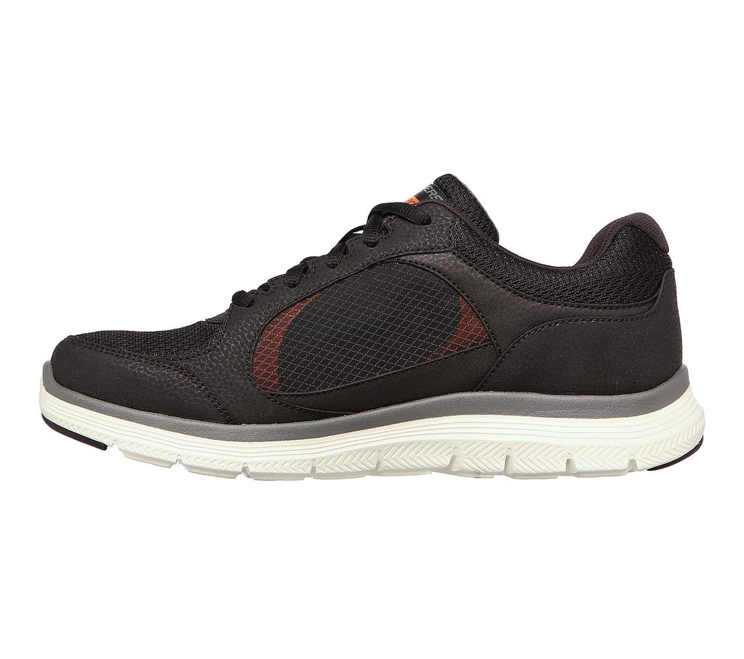 Mens Wide Fit Skechers Waterproof Luxury Flex Advantage 4.0 - 232222 Walking Trainers in Black - Image 4