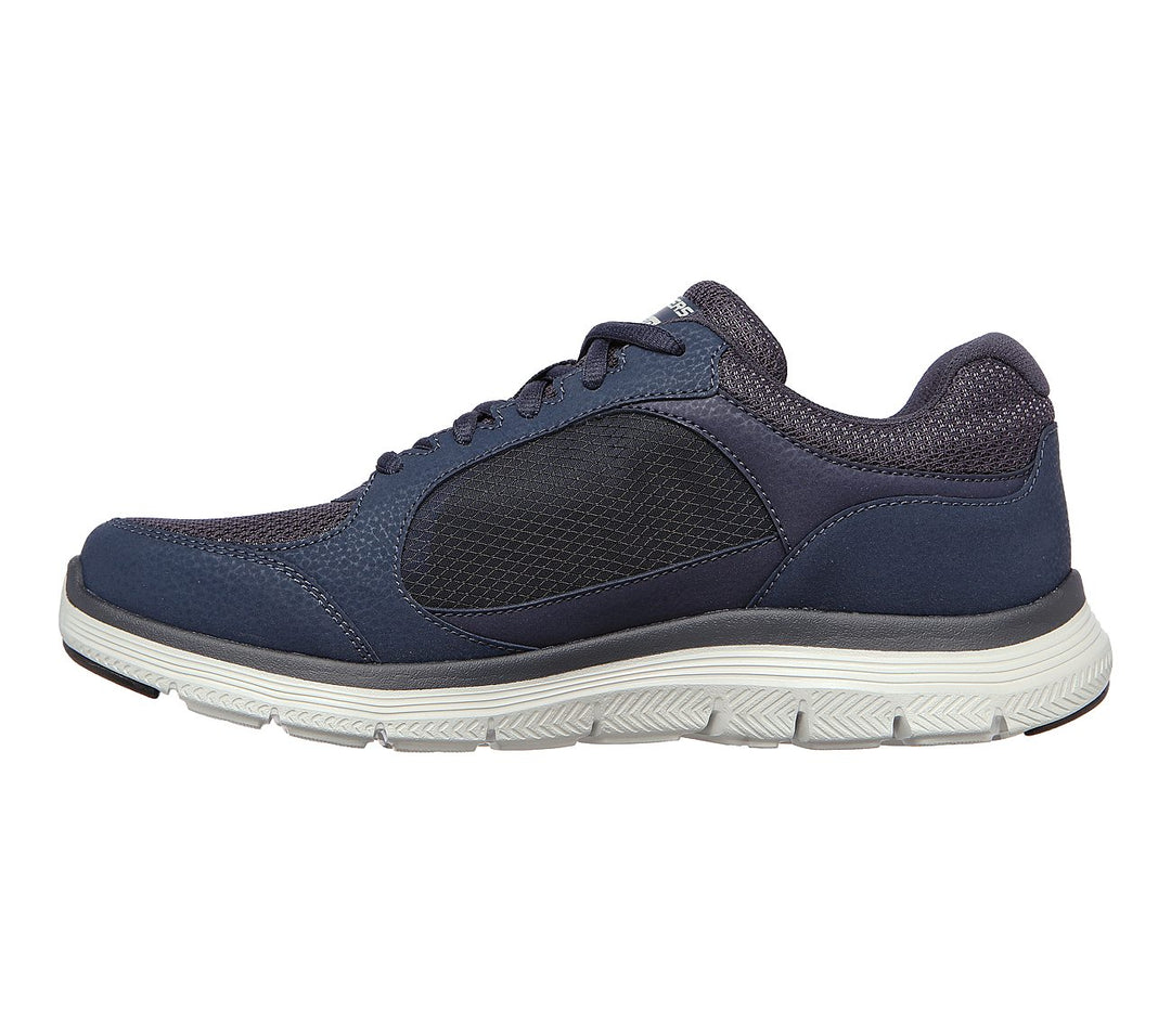 Mens Wide Fit Skechers Waterproof Luxury Flex Advantage 4.0 - 232222 Walking Trainers in Black - Image 10