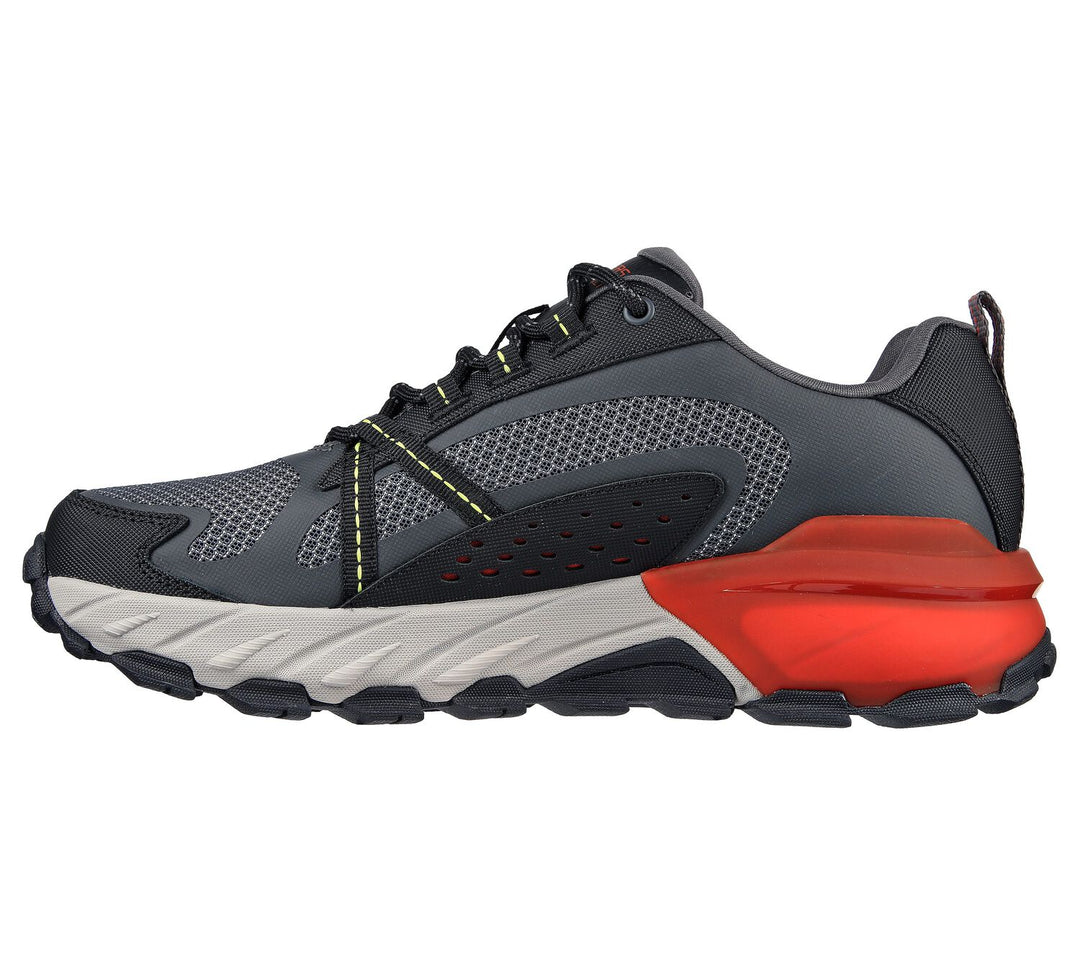 Men's Wide Fit Skechers 237303 Max Protect outdoor Walking Trainers in Black - Image 10