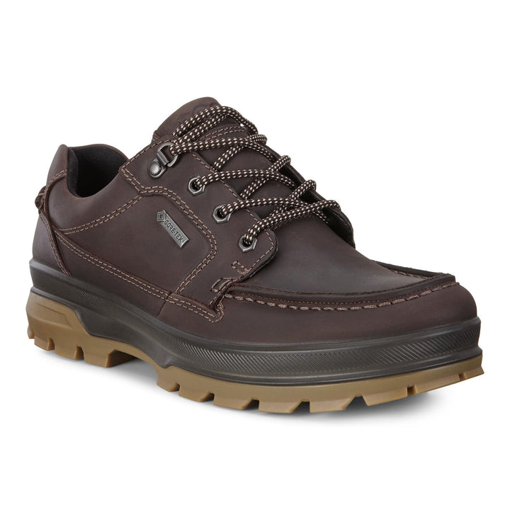 Men's Wide Fit ECCO Rugged Track Outdoor Walking Trainers in Black - Image 1