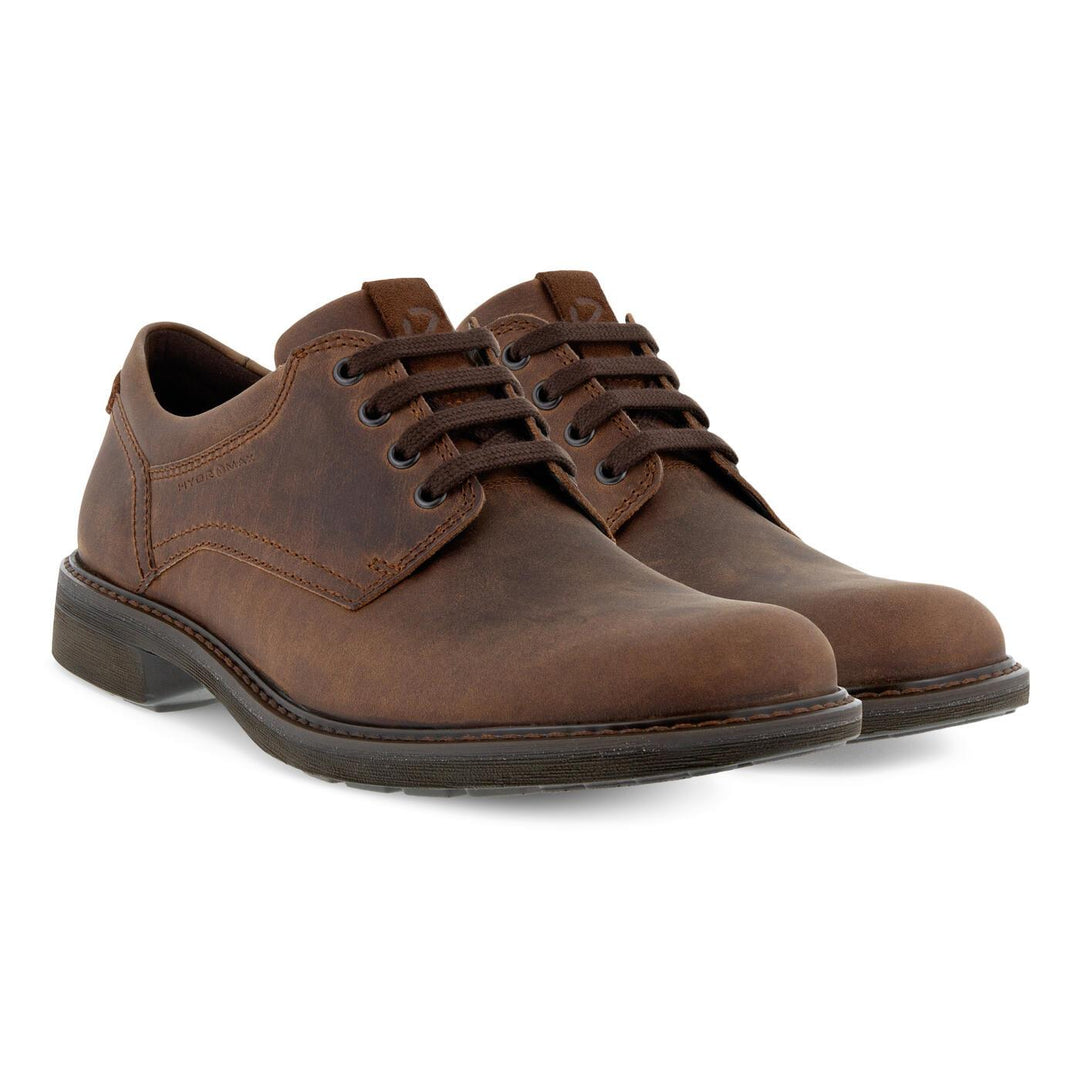 Mens Wide Fit ECCO Turn 510444 Shoes in Cocoa/Brown - Image 6
