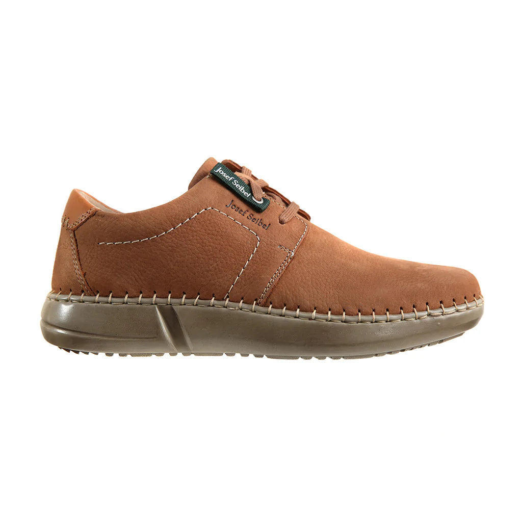 Mens Wide Fit Josef Seibel Louis 01 Shoes in Navy Blue - Image 8