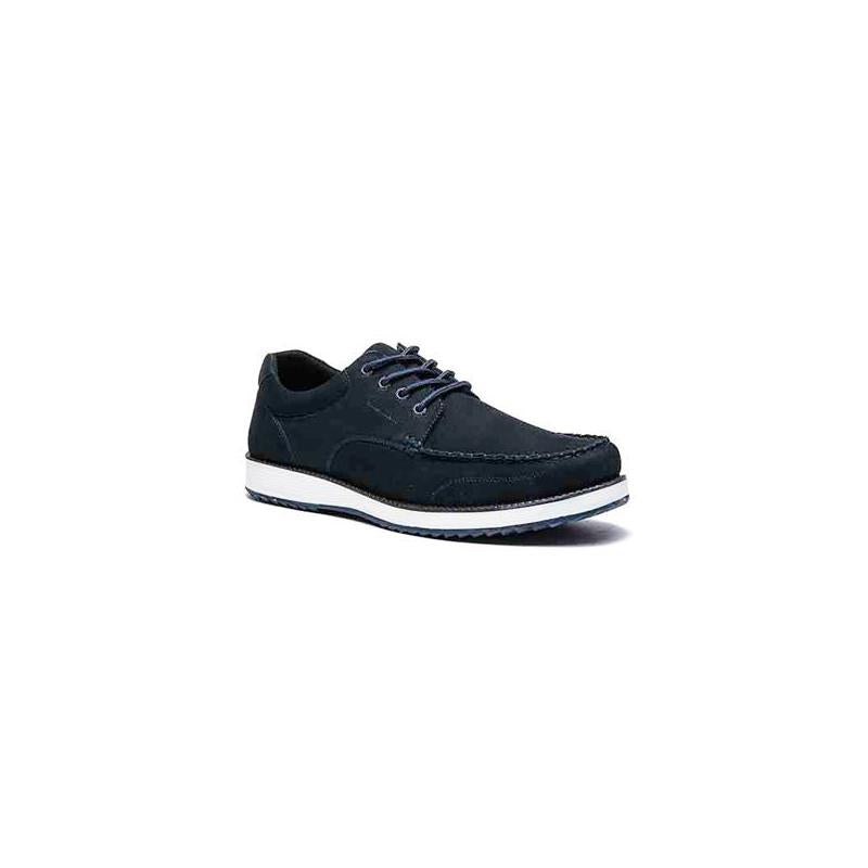 Mens Wide Fit Grunwald 1723 Lace Shoes in Navy - Image 9