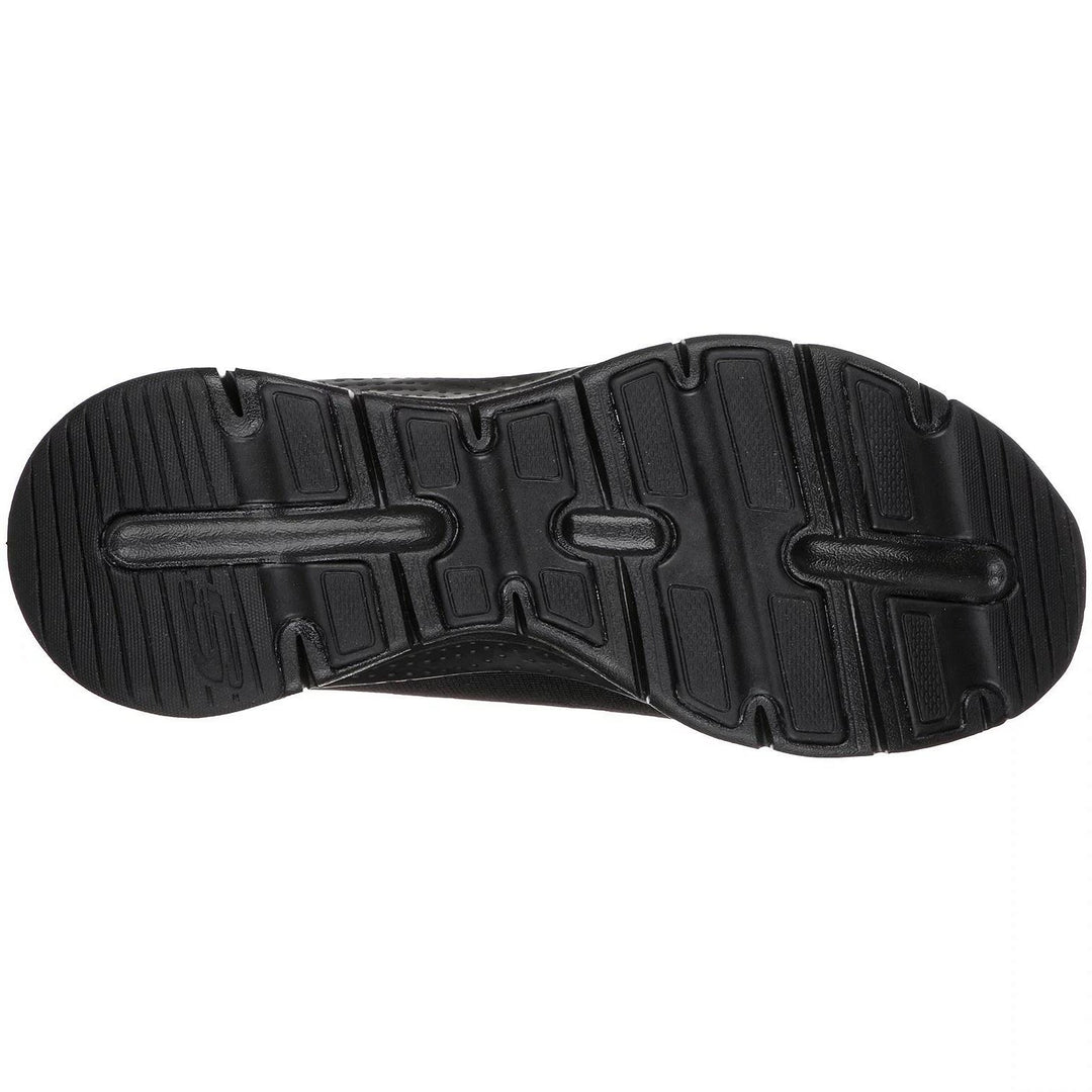 Women's 149057 Wide Fit Skechers Big Appeal Arch Fit Trainers in Black - Image 5